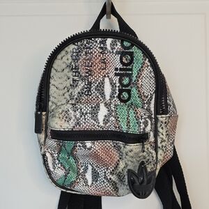 Adidas Women's Mini Snakeskin Pattern Backpack
